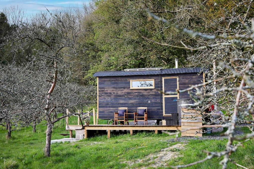 多切斯特Orchard Retreat Off Grid Shepherds Huts In Dorset公寓 外观 照片