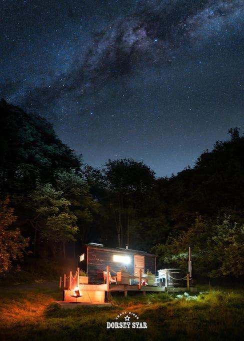 多切斯特Orchard Retreat Off Grid Shepherds Huts In Dorset公寓 外观 照片